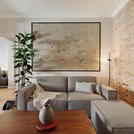 Morell - 3 Bedroom And Office In Eixample Esquerra Апартаменты