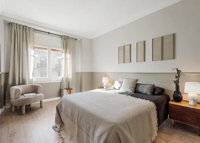 Morell - 3 Bedroom And Office In Eixample Esquerra Lägenhet Barcelona