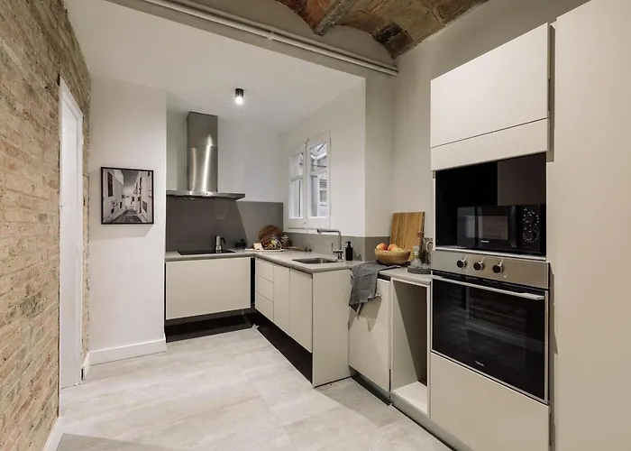 Lägenhet Morell - 3 Bedroom And Office In Eixample Esquerra Barcelona